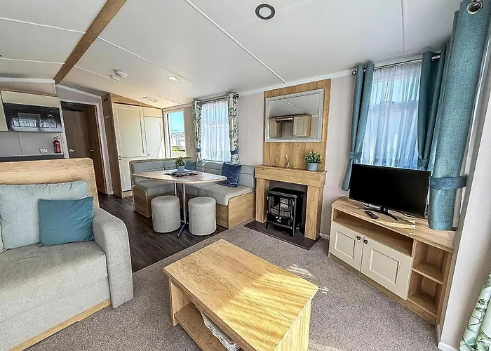 Stunning Caravan With Side Decking Just A Short Walk To Hembsy Beach Ref 00069Ba